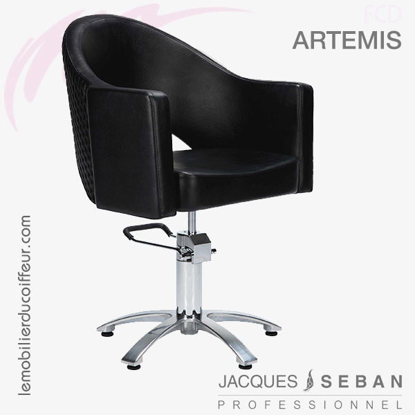 Fauteuil de coupe | ARTEMIS Noir | JACQUES SEBAN