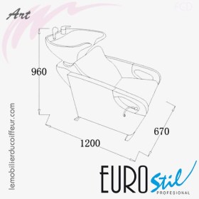 Bac de Lavage | Art (Dimensions) | Eurostil