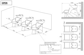OPEN Configuration | Bac de lavage | Extreme Line