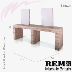 LUNAR  (Dimensions double) | Coiffeuse | REM