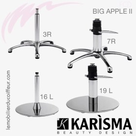 FAUTEUIL DE COUPE - BIG APPLE 2 (Pieds) Karisma
