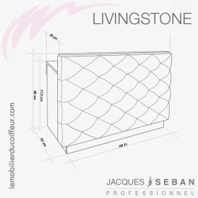 LIVINGSTON  (Dimensions) | Meuble de caisse | Jacques SEBAN