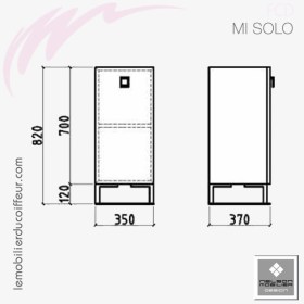 MISOLO (Dimensions) | Meuble de rangement | Nelson Mobilier
