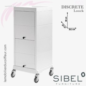 DISCRETE/LOCK blanche | Table de service | SIBEL Furniture