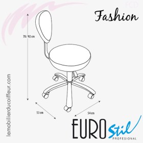 FASHION (Dimensions) | Chaise de coiffeur | EUROSTIL