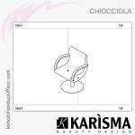 FAUTEUIL DE COUPE - CHIOCCIOLA (Couleurs) Karisma