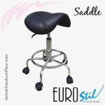 RODEO SADDLE noir | Tabouret de coiffeur | EUROSTIL