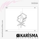 FAUTEUIL DE COUPE - SKEMA (Couleurs) Karisma