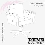 Fauteuil de coupe | Centenary (Couleurs) REM