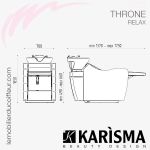 BACS DE LAVAGE -  THRONE (Dimensions) Karisma