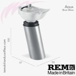 Bac de lavage Aqua Backwash (Dimensions) REM