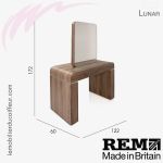 LUNAR  (Dimensions) | Coiffeuse | REM