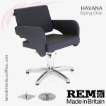 Fauteuil de coupe | Havana  (Noir) REM