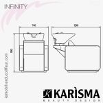 BACS DE LAVAGE -  INFINITY (Dimensions) Karisma