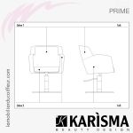 FAUTEUIL DE COUPE - PRIME (Couleurs) Karisma