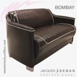 Banquette d'Attente | BOMBAY Marron | JACQUES SEBAN