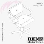 Fauteuil de coupe | Aero Baltic (couleurs) REM