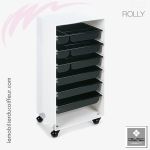 ROLLY Blanc ouvert | Table de service | Nelson Mobilier