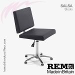 SALSA Noir | Tabouret de beauté | REM